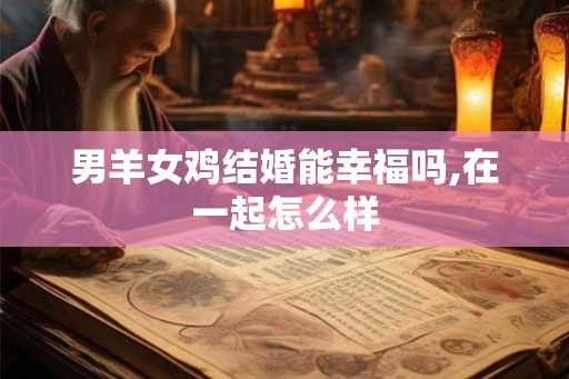 男羊女鸡结婚能幸福吗,在一起怎么样