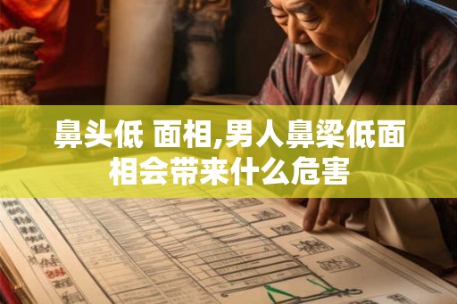 鼻头低 面相,男人鼻梁低面相会带来什么危害 鼻头低 面相,男人鼻梁低面相会带来什么危害