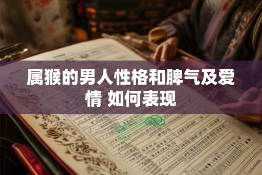 属猴的男人性格和脾气及爱情 如何表现