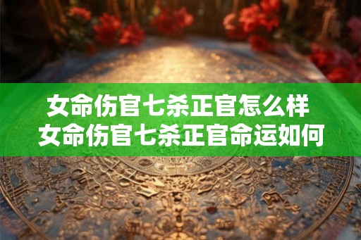 女命伤官七杀正官怎么样 女命伤官七杀正官命运如何