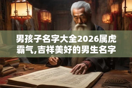 男孩子名字大全2026属虎霸气,吉祥美好的男生名字