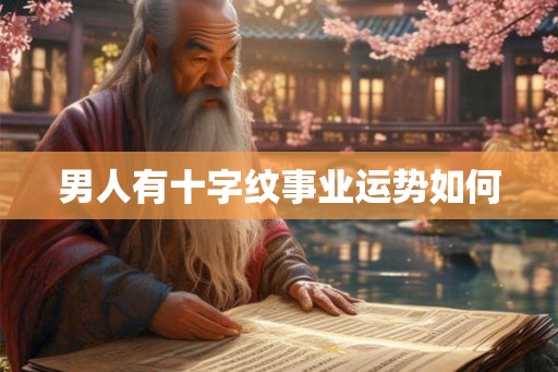 男人有十字纹事业运势如何