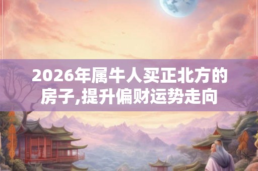 2026年属牛人买正北方的房子,提升偏财运势走向