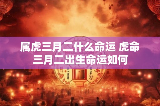 属虎三月二什么命运 虎命三月二出生命运如何 属虎三月二什么命运 虎命三月二出生命运如何