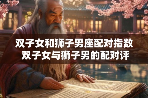 双子女和狮子男座配对指数 双子女与狮子男的配对评分 双子女和狮子男座配对指数 双子女与狮子男的配对评分