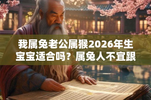 我属兔老公属猴2026年生宝宝适合吗？属兔人不宜跟什么生肖结婚？