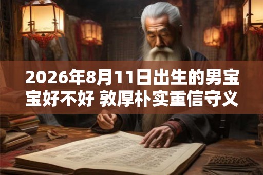 2026年8月11日出生的男宝宝好不好 敦厚朴实重信守义 2026年8月11日出生的男宝宝好不好 敦厚朴实重信守义