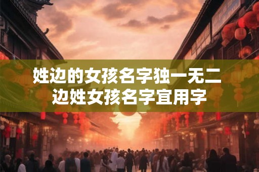 姓边的女孩名字独一无二 边姓女孩名字宜用字