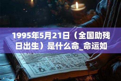 1995年5月21日（全国助残日出生）是什么命_命运如何