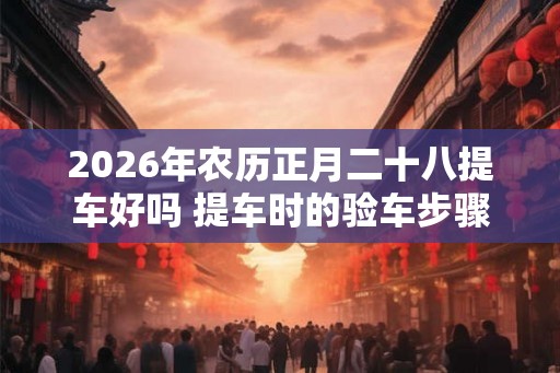 2026年农历正月二十八提车好吗 提车时的验车步骤 2026年农历正月二十八提车好吗 提车时的验车步骤