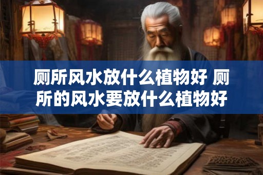 厕所风水放什么植物好 厕所的风水要放什么植物好