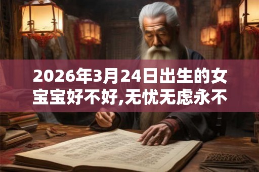 2026年3月24日出生的女宝宝好不好,无忧无虑永不服输