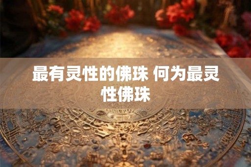 最有灵性的佛珠 何为最灵性佛珠