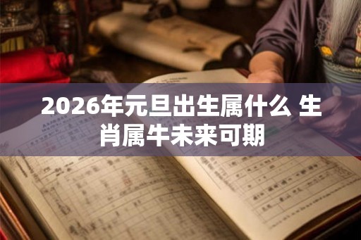 2026年元旦出生属什么 生肖属牛未来可期