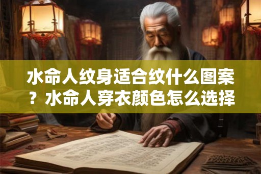 水命人纹身适合纹什么图案？水命人穿衣颜色怎么选择？