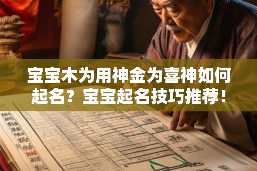 宝宝木为用神金为喜神如何起名？宝宝起名技巧推荐！