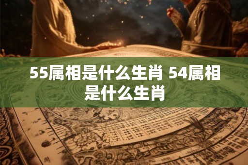 55属相是什么生肖 54属相是什么生肖