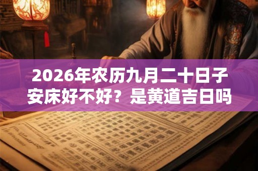 2026年农历九月二十日子安床好不好？是黄道吉日吗？