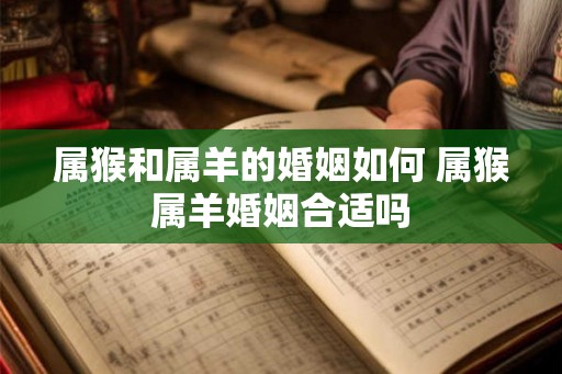 属猴和属羊的婚姻如何 属猴属羊婚姻合适吗 属猴和属羊的婚姻如何 属猴属羊婚姻合适吗