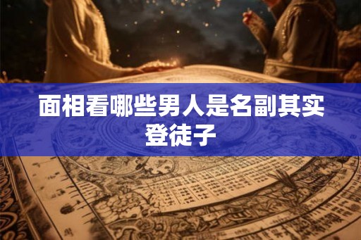 面相看哪些男人是名副其实登徒子 面相看哪些男人是名副其实登徒子