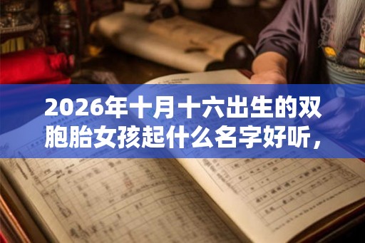 2026年十月十六出生的双胞胎女孩起什么名字好听,五行属什么 2026年十月十六出生的双胞胎女孩起什么名字好听,五行属什么