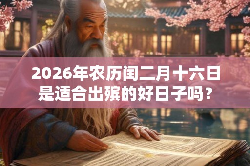 2026年农历闰二月十六日是适合出殡的好日子吗? 2026年农历闰二月十六日是适合出殡的好日子吗?