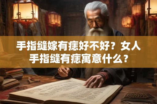手指缝嫁有痣好不好？女人手指缝有痣寓意什么？