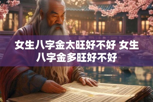 女生八字金太旺好不好 女生八字金多旺好不好