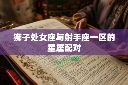 狮子处女座与射手座一区的星座配对