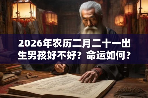 2026年农历二月二十一出生男孩好不好？命运如何？