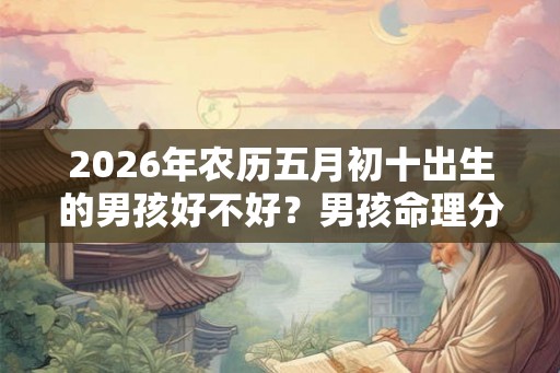 2026年农历五月初十出生的男孩好不好？男孩命理分析大全
