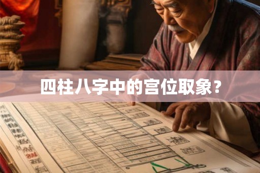 四柱八字中的宫位取象？