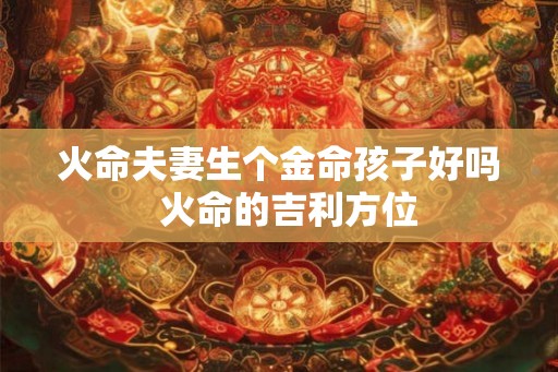 火命夫妻生个金命孩子好吗  火命的吉利方位