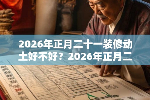 2026年正月二十一装修动土好不好？2026年正月二十一卦象吉凶？