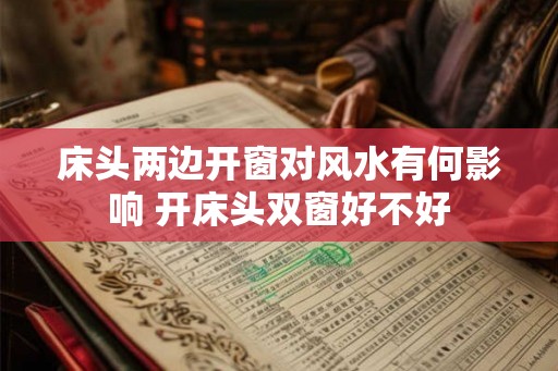 床头两边开窗对风水有何影响 开床头双窗好不好