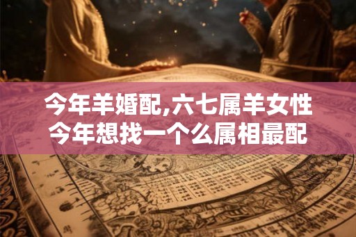 今年羊婚配,六七属羊女性今年想找一个么属相最配
