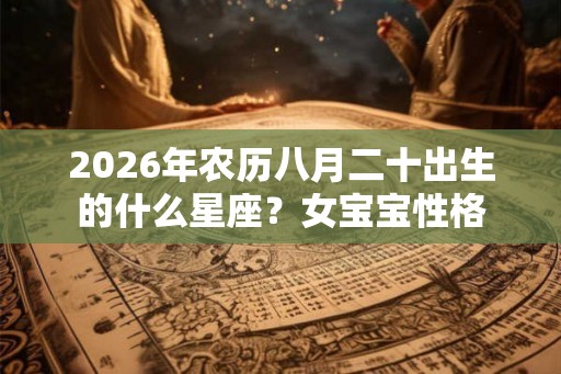 2026年农历八月二十出生的什么星座？女宝宝性格