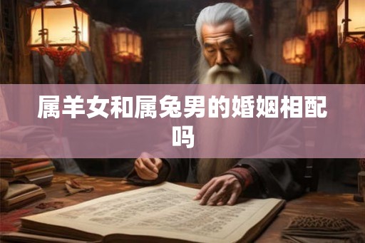 属羊女和属兔男的婚姻相配吗