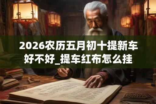 2026农历五月初十提新车好不好_提车红布怎么挂