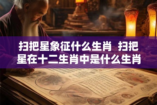 扫把星象征什么生肖  扫把星在十二生肖中是什么生肖