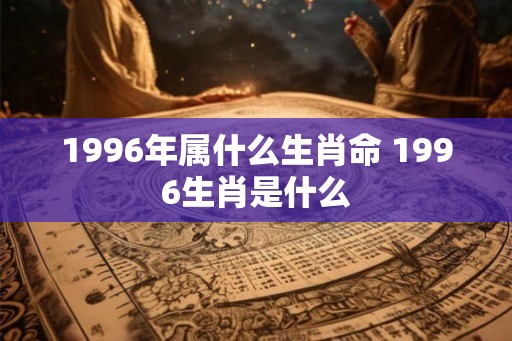 1996年属什么生肖命 1996生肖是什么