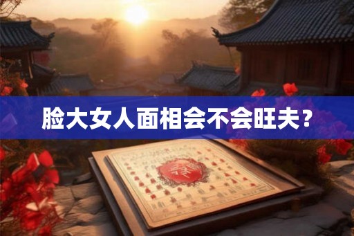 脸大女人面相会不会旺夫？