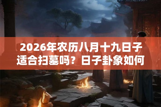 2026年农历八月十九日子适合扫墓吗？日子卦象如何？