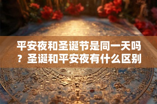 平安夜和圣诞节是同一天吗？圣诞和平安夜有什么区别？