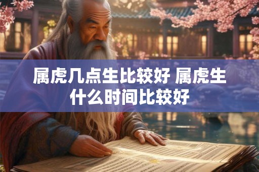 属虎几点生比较好 属虎生什么时间比较好