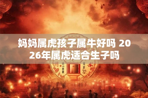 妈妈属虎孩子属牛好吗 2026年属虎适合生子吗