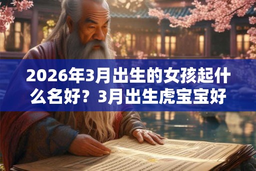 2026年3月出生的女孩起什么名好？3月出生虎宝宝好吗？