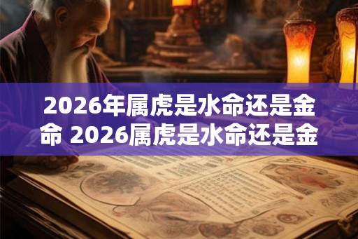 2026年属虎是水命还是金命 2026属虎是水命还是金命