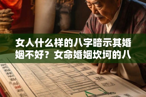 女人什么样的八字暗示其婚姻不好？女命婚姻坎坷的八字
