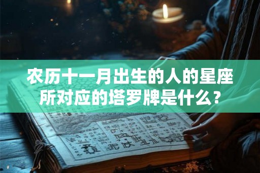 农历十一月出生的人的星座所对应的塔罗牌是什么？